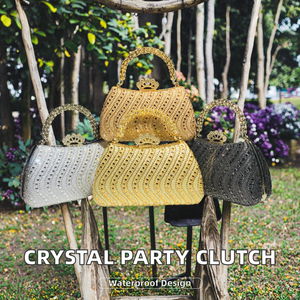 Bolso de Mano de Alta Calidad para Mujer, con Cuentas y Diseño Impermeable, Ideal para Fiestas y Bodas, Marca Tanjing - Product Image 2