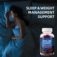 Complément alimentaire pour la perte de poids, brûleur de graisse, stimulant du métabolisme, favorisant le sommeil, soutien à la gestion du poids, gommes brûle-graisses nocturnes