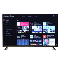 TV LED LCD Layar Datar Desain Baru Tanpa Bingkai Harga Terjangkau 32 Inci