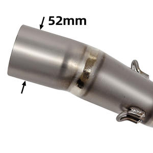 52mm Racing Line Titanium pour Yamaha <span class=keywords><strong>Tmax</strong></span> <span class=keywords><strong>530</strong></span> 560 TMAX560 TMAX530 <span class=keywords><strong>DX</strong></span> 2017-2024 S-Y5R2-HCRT de tête de tuyau d'échappement - Product Image 4