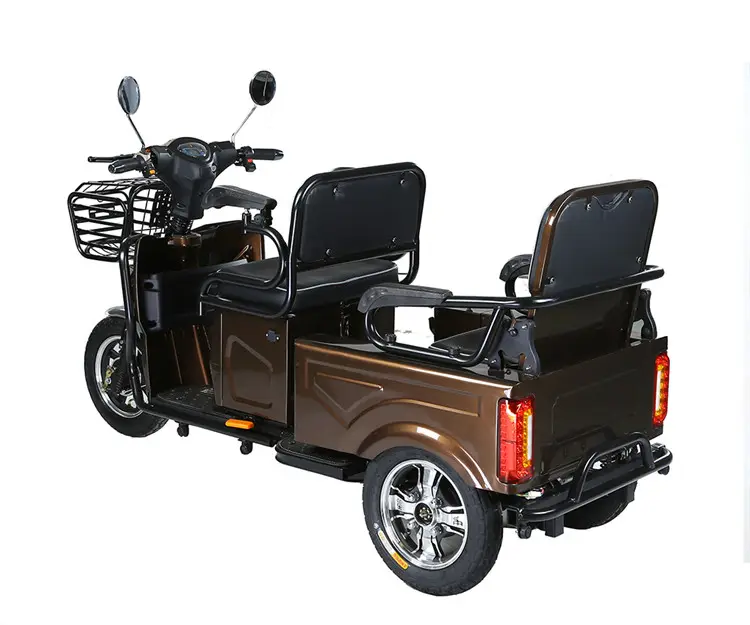 Triciclo eléctrico con 3 ruedas para personas, se puede cargar o Sear