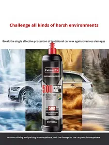 Qimei Agent de polissage 5-en-1 pour réparation des rayures de voiture, élimination des taches et restauration de la peinture et des surfaces miroir, liquide 1kg, 3 ans - Product Image 3