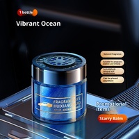 Purificateur d'air de voiture portable en verre de luxe moderne avec parfum longue durée, sans électricité, élimination des odeurs