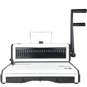 Máquina Encuadernadora de Alambre Doble con Perforación Cuadrada Paso 2:1, Encuadernadora de Metal - Product Image 2