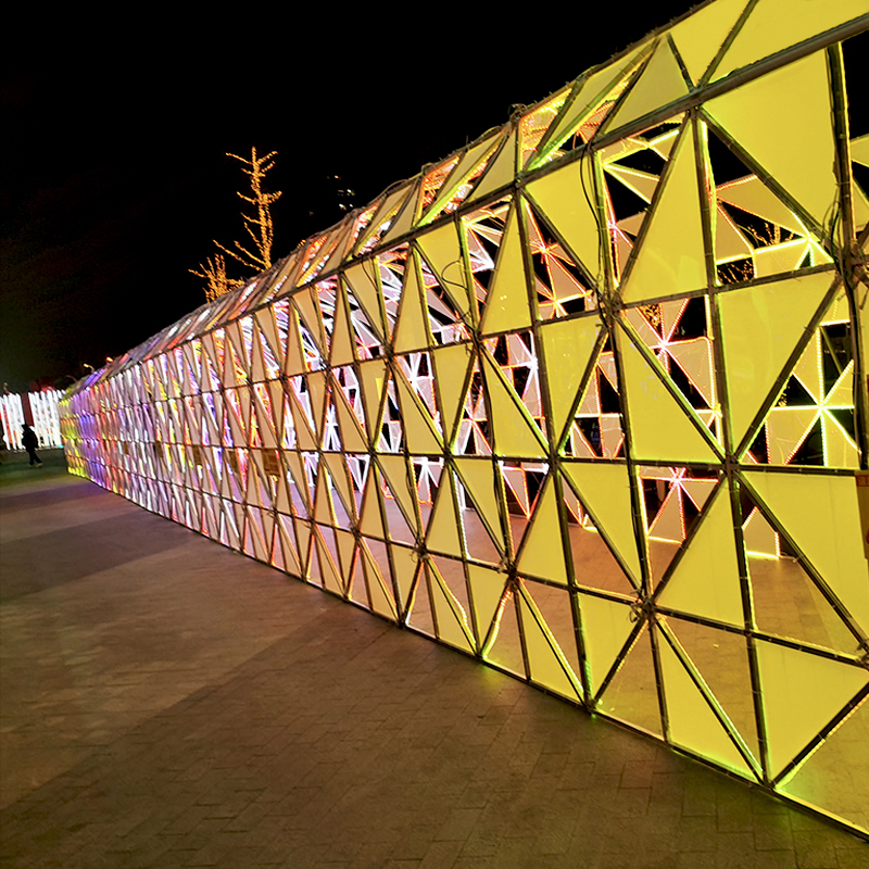 Christmas Decoration Party Light Corridor Arch Light Large Decoration Tunnel Led Out Door Light