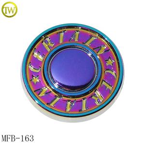 Bouton avec logo personnalisé pour jeans Conception à pression en alliage de zinc et cuivre antique avec tige pour <span class=keywords><strong>gravure</strong></span> de nom de short en jean - Product Image 5