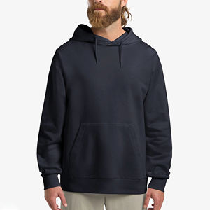 Sudadera con Capucha Personalizada con Logotipo, Holgada, de Color Sólido, de Algodón, con Hombros Caídos, Forro Polar, Informal - Product Image 1