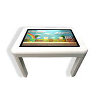 Mesa de Juego Interactiva Táctil Inteligente Multicolor con Tubos para Niños y Adolescentes, Uso Escolar y Doméstico, Personalizable con Altura Ajustable