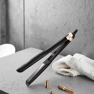 Plancha de Pelo de Cerámica LED <span class=keywords><strong>Kemei</strong></span>, <span class=keywords><strong>Rizador</strong></span> de Pelo con Temperatura y Iones Negativos, Cuidado del Cabello, Uso Doméstico, Venta al por Mayor Transfronteriza Km-851 - Product Image 5