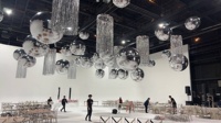 Boule miroir gonflable en PVC de 100 cm, 1 m, 40 pouces, publicité commerciale, sphères géantes, fête, mariage, arche de tente, globe à neige DLGZG