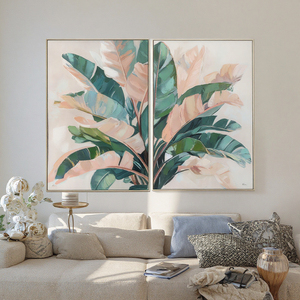 Nouvelle usine personnalisation encadrée fleurs et feuilles toile impression mur Art <span class=keywords><strong>peinture</strong></span> <span class=keywords><strong>pour</strong></span> bureau <span class=keywords><strong>chambre</strong></span> salon décor <span class=keywords><strong>à</strong></span> la maison - Product Image 4
