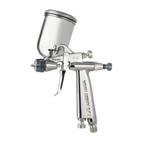 Pistolet de peinture automatique à gravité avec compresseur d'air, mini pistolet de pulvérisation pour peinture automobile