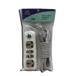 Myanmar Cambodia Laos Creative design Universal 4 outlet EU plug Home electric switch board Extension power socket