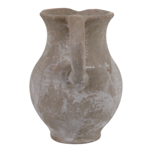 Vaso a forma di brocca in terracotta con manico curvo per decorazioni per la casa e il soggiorno - Product Image 6