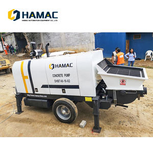 Pompe à béton diesel de type remorque haute pression 30 m/h avec moteur Weichai, système de télécommande haute efficacité - Product Image 2