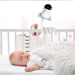 Support de webcam sans trou berceau tige réglable multifonction support de caméra pince flexible support universel pour moniteur de bébé - Product Image 4