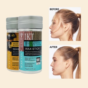 Cera para el Cabello Orgánica al por Mayor OEM, Fijación Súper Fuerte 75g, Pomada Personalizada para Peinar, Gel Fijador para el Cabello - Product Image 4