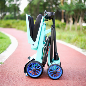 Scooter eléctrico plegable ultraligera para discapacitados y personas mayores | Transporte fácil Fácil de poner en el maletero - Product Image 3