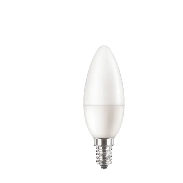 Philips lâmpada de vela CorePro Plástico LEDvelas e lusters LEDcandle 5-40W E14 4000k B35