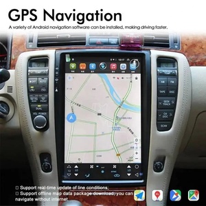 สำหรับ Toyota Crown S180 ปี 2003-2008 หน้าจอสัมผัส Android รองรับ Carplay เครื่องเล่นวิทยุในรถยนต์ มัลติมีเดีย เครื่องเล่นวิดีโอ ระบบนำทาง GPS จอภาพขนาด 12.8 นิ้ว - Product Image 2