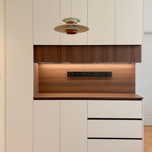 <span class=keywords><strong>Buffet</strong></span> de rangement haut de gamme en bois de style nordique moderne, éco-responsable, pour salon et mobilier de maison - Product Image 5