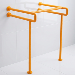 <span class=keywords><strong>Barre</strong></span> d'appui <span class=keywords><strong>de</strong></span> sécurité murale en acier inoxydable et nylon, antirouille, <span class=keywords><strong>pour</strong></span> salle <span class=keywords><strong>de</strong></span> bain, <span class=keywords><strong>pour</strong></span> personnes handicapées, design hospitalier - Product Image 2