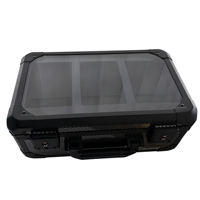 Boîte de rangement pour cartes de sport gradées avec cadre en aluminium, 2/3/4 rangées, pour cartes gradées BGS