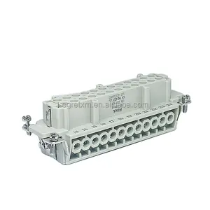 24 Pins Common Standard Polycarbonate 16A 500v Same As Harting Heavy Duty Connector HE-024-F