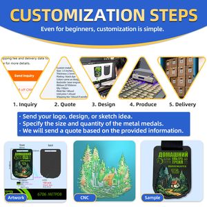 Médaille en métal personnalisée à design ajouré pour souvenirs de cyclisme et de courses de vélo - Product Image 2