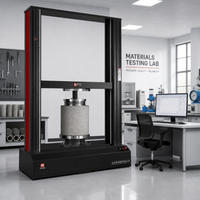 Máquina de Ensayo de Rigidez de Anillos Tipo Pórtico de Alta Precisión de 100kN, Probador Universal Electrónico para Tuberías de Plástico de Gran Diámetro