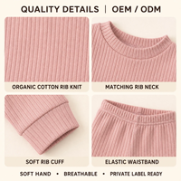 Fabricant de vêtements sur mesure à faible MOQ, coffret cadeau pour bébé, emballage de vêtements, ensembles de vêtements pour nouveau-né fille 0-3 mois