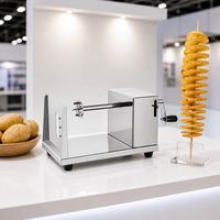 Coupe-frites en spirale manuel commercial 2026 pour chips fraîches en forme de tour – Machine à découper les pommes de terre en tour