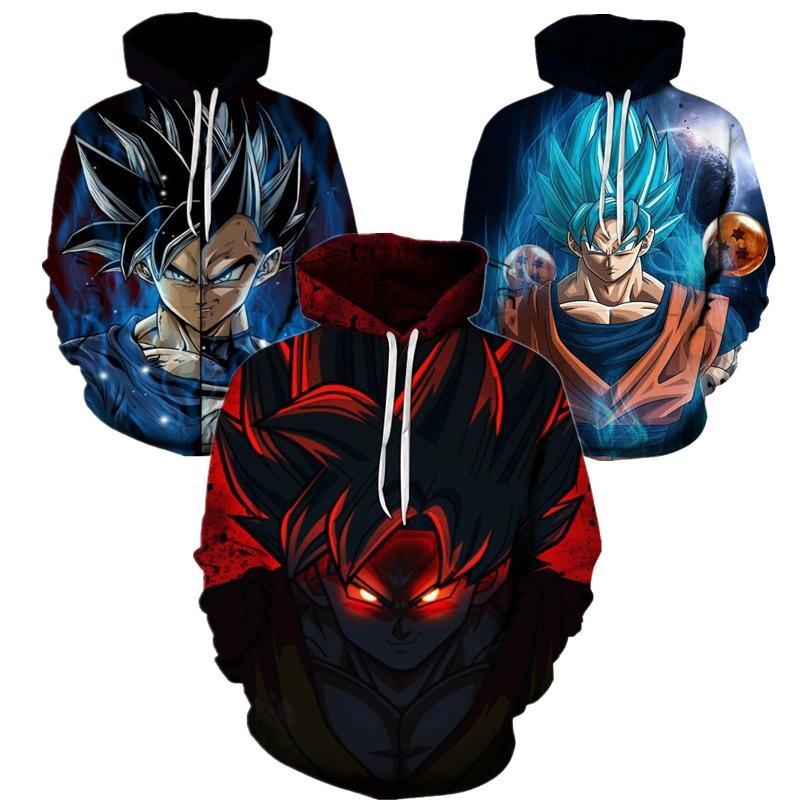 Vegeta Legendary Hoodies Dragon Ball Anime-Inspired Super Saiyan