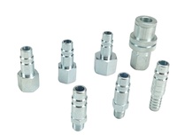 Raccord rapide pneumatique industriel américain standard de type G 1/2 pouce à haut débit et à connexion rapide pour systèmes pneumatiques OEM/ODM