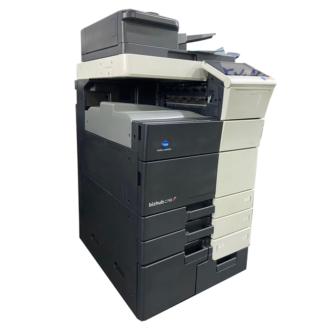 Konica Minolta Bizhub C759 Digital Copier Printer Used Model A3 Max Print Area Color 75 Ppm General Type