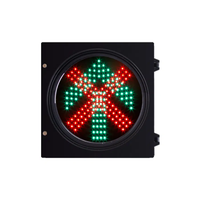 300mm LED péage station lumière rouge croix vert flèche signaux éclairage de la circulation