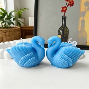 インスタイルの白鳥型アロマセラピーキャンドル、豪華な家の装飾品、撮影用小道具、誕生日プレゼント、結婚式の記念品に最適 - Product Image 4