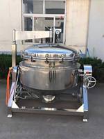 Industrie Vakuum ummantelter Wasserkocher/Dampf kocher/ummantelter Topf mit Rührmais Sirup Zuckersirup Misch kessel Kochkessel