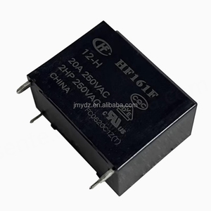Relais Hongfa HF161F/12-HT HF161F-12-HT 12VDC 4 broches, petit format, haute puissance, normalement ouverts, 20A - Product Image 1
