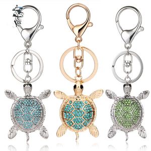 High Quality Creative Metal Animal <b>Key</b> <b>Chain</b> Zinc Alloy Cute Diamond Car Sea Turtle Keychain Crystal <b>Key</b> <b>Chains</b> - Product Image 1