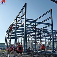 Hall d'accueil touristique en structure acier sur mesure, bâtiment préfabriqué modulaire pour bureau