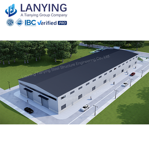 Giá thấp thương mại xây dựng kho kim loại xây dựng nhà kho tiền chế thương mại kho - Product Image 2