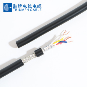 Valvoline Shielded Communication <b>Cable</b> RVVPS 2 Cores 0.2/0.3mm Stranded Conductor Flame Retardant RoHS2.0 - Product Image 2