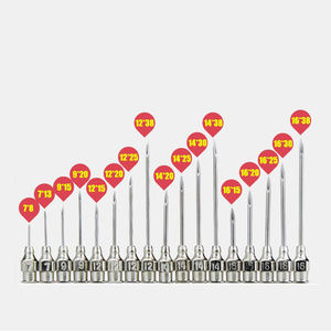 Aiguille de seringue vétérinaire réutilisable en acier inoxydable de haute qualité pour la <span class=keywords><strong>vaccination</strong></span> et l'injection des volailles et des animaux - Product Image 4