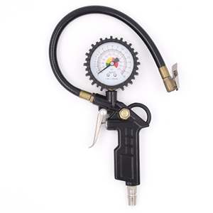 250psiカスタムロゴアルミニウムチャックハンドヘルド自動タイヤインフレータ、圧力計付き1/4 npt - Product Image 2