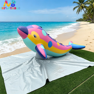 Flotador Inflable de Delfín para Piscina y Playa, Juguete Acuático Seguro para Niños y Adultos, Flotador Inflable de Delfín - Product Image 1
