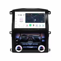 Nuevo Reproductor de Radio para Auto con Pantalla Táctil LCD IPS Android para Toyota Land Cruiser LC100 2003-2007 Lexus LX470, DVD para Auto, GPS, Navegación