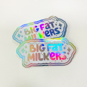 Custom Waterproof Holographic Die Cut <strong>Stickers</strong> <strong>Printing</strong> Logo Vinyl Label Waterproof Decorative Hologram <strong>Sticker</strong> - Product Image 2