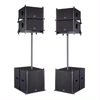 Sistema de Sonido Profesional Line Array de 10 Pulgadas y 1600 Vatios con DSP Integrado TW10 / 18Sub