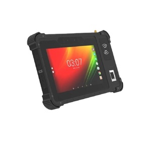 Wifi 3G 4G thẻ ID Gửi SMS ngón tay nhận dạng đầu đọc PC 8 inch gồ ghề <span class=keywords><strong>Android</strong></span> sinh trắc học vân tay máy tính bảng thời gian tham dự - Product Image 5